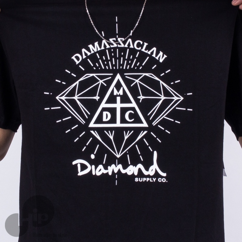 Camiseta Diamond X Damassaclan 1 Preta