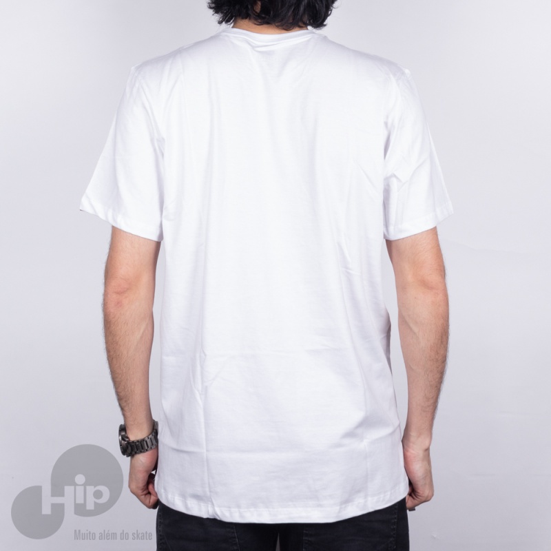 Camiseta Element 2P Minimal Branco/Preto
