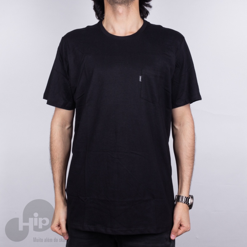 Camiseta Element 2P Minimal Branco/Preto