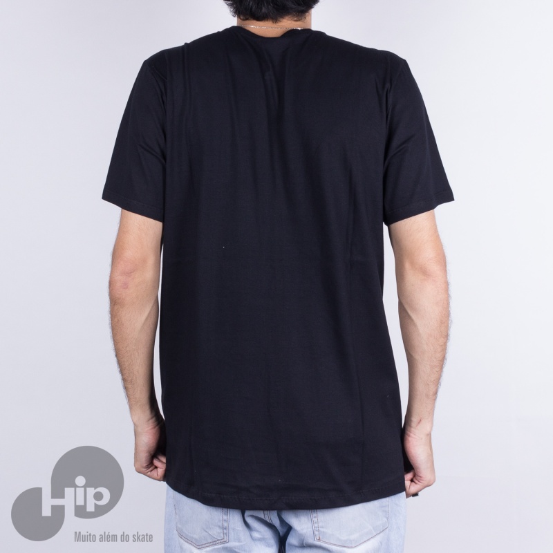 Camiseta Element Animal Pocket Preta