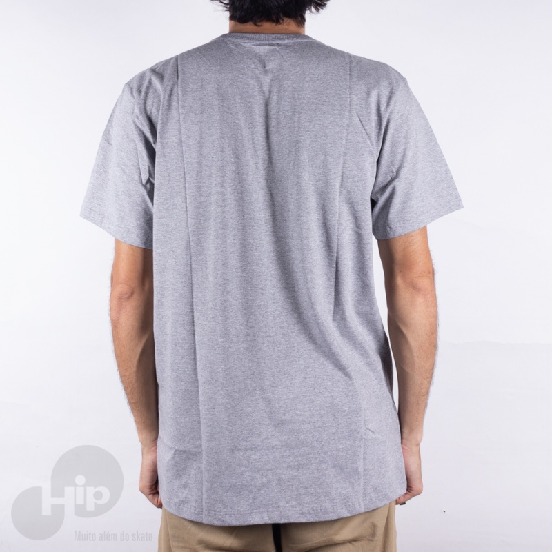 Camiseta Element Blazin Chest Cinza Claro