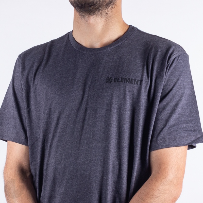 Camiseta Element Blazin Chest Cinza Escuro