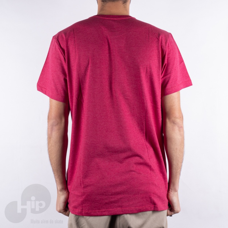 Camiseta Element Logo Basic Rosa