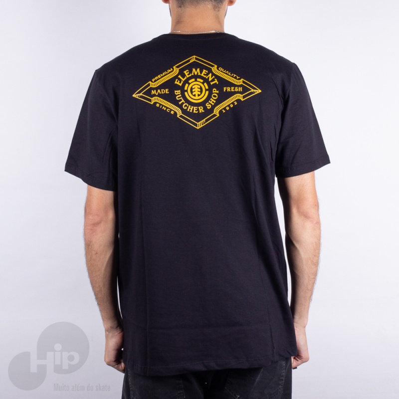 Camiseta Element Loxley Preta