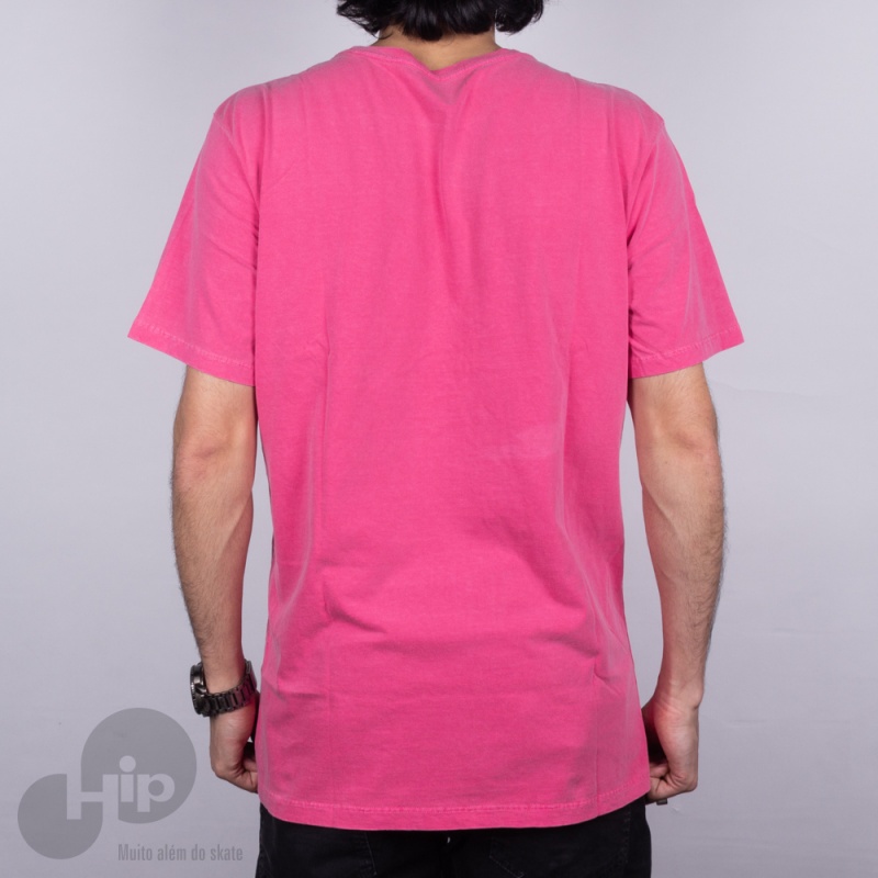 Camiseta Element Minimal Logo Rosa