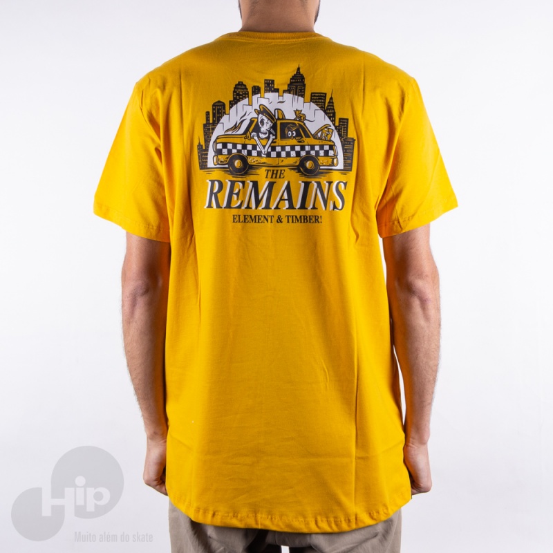 Camiseta Element Timber Txi Driver Amarela