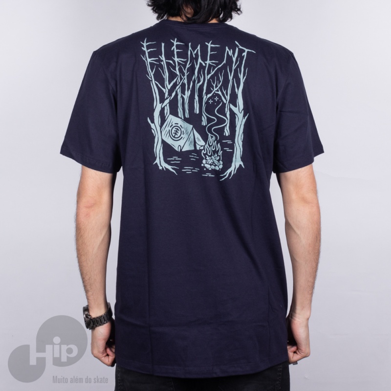 Camiseta Element Woodland Azul Escuro