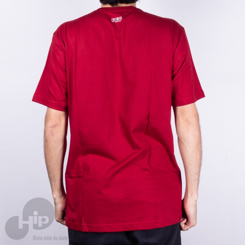 Camiseta Flip Hkd Vinho