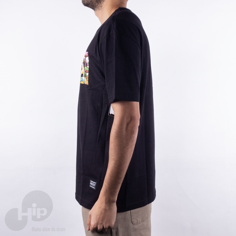 Camiseta Grizzly Fungi Box Preta