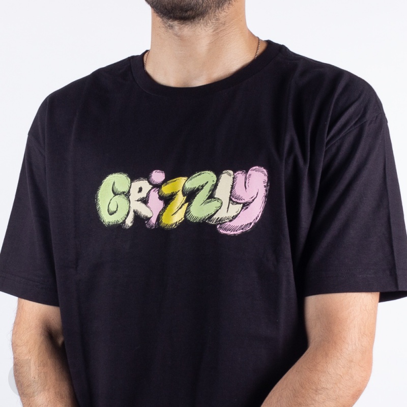 Camiseta Grizzly Fuzzy Preta