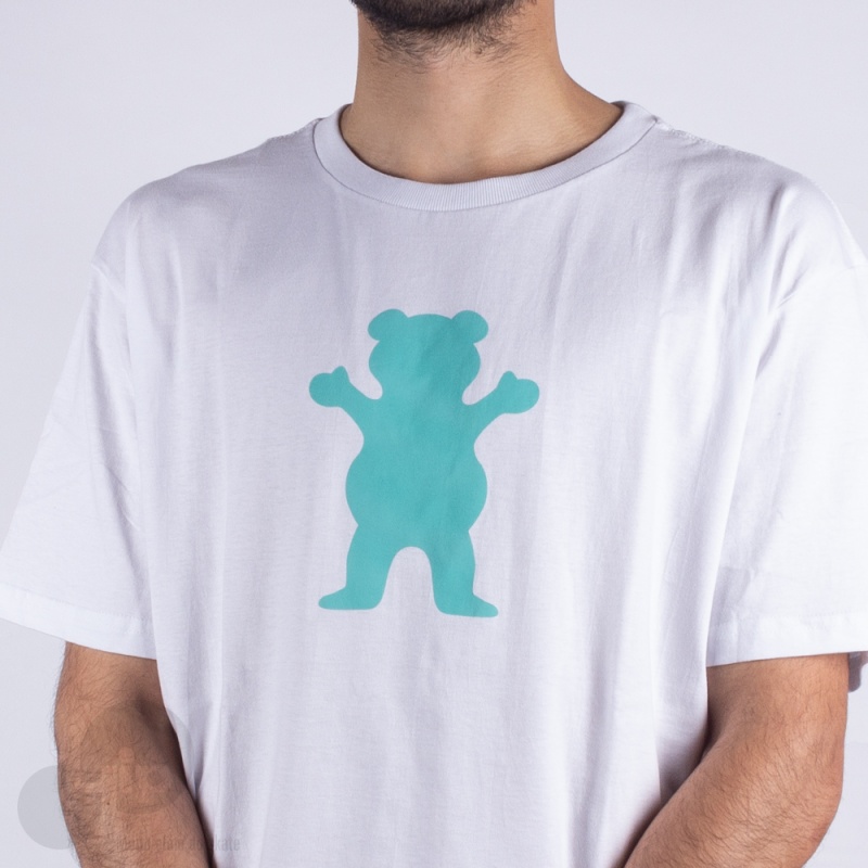 Camiseta Grizzly Og Bear Branca