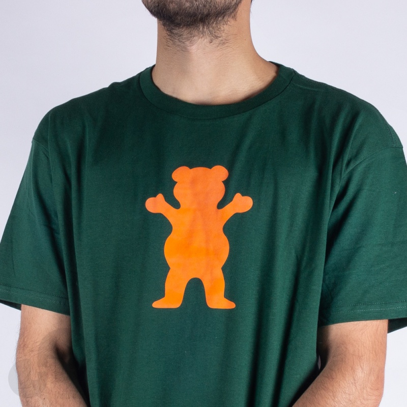 Camiseta Grizzly Og Bear Verde