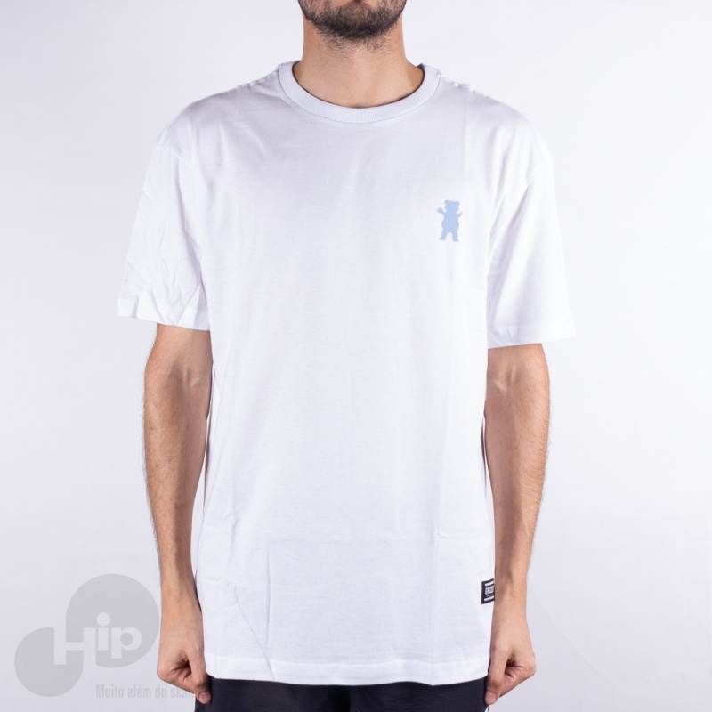 Camiseta Grizzly Pack Mini Og Bear Preto/Branco