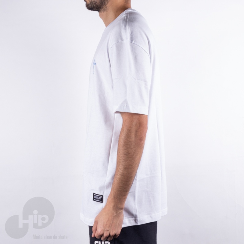 Camiseta Grizzly Pack Mini Og Bear Preto/Branco