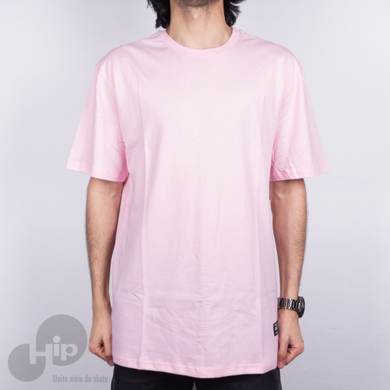 Camiseta Grizzly Tagless Azul E Rosa