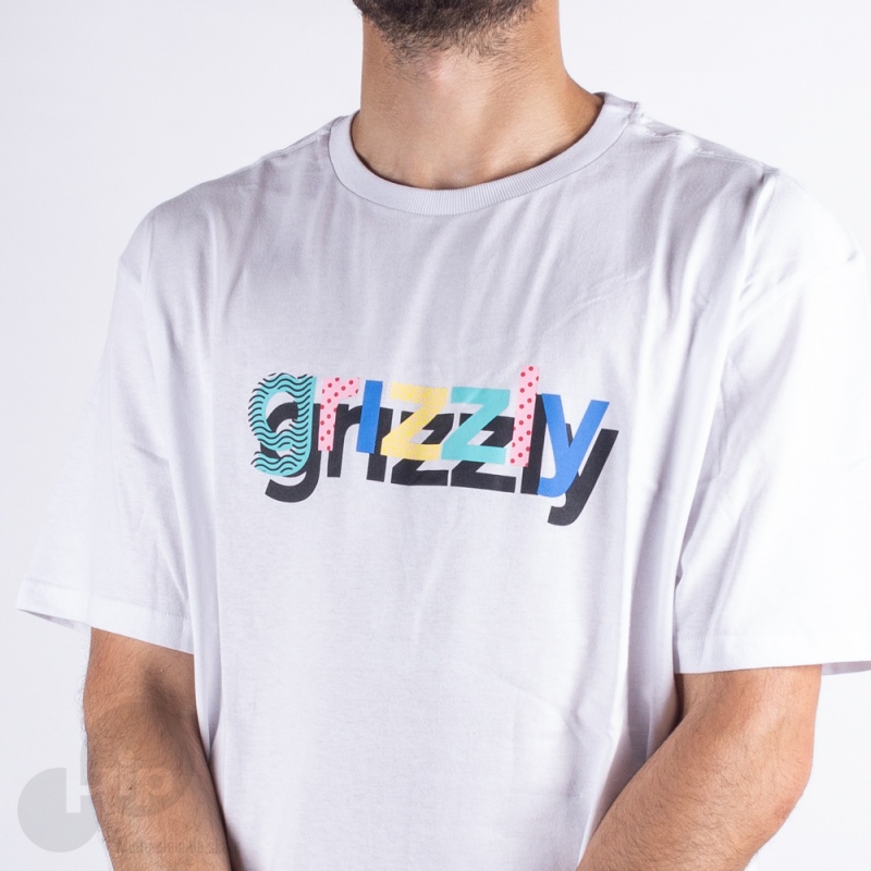 Camiseta Grizzly To The Max Branca
