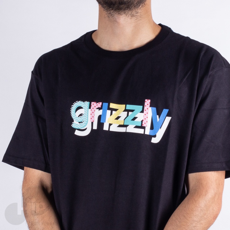 Camiseta Grizzly To The Max Preta