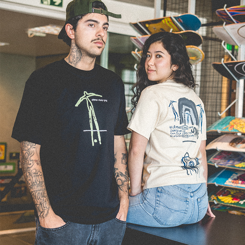 Camiseta Hip Nas Stang Bege