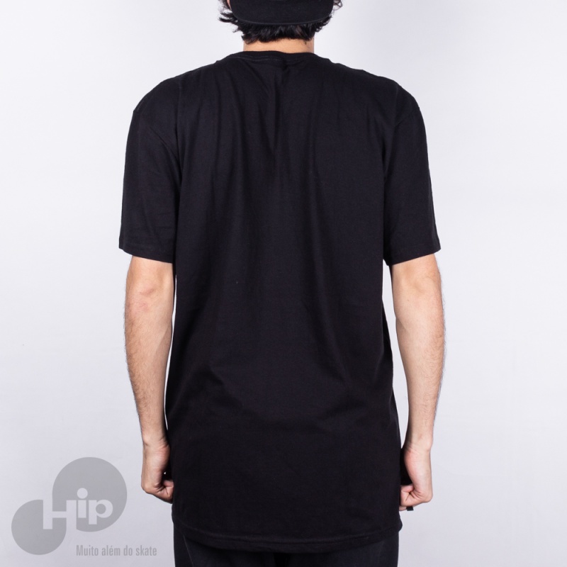 Camiseta Hip Tubular Bsica Preta