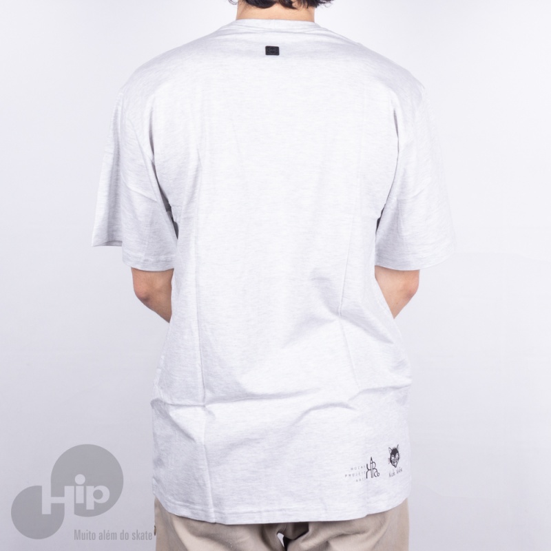 Camiseta Hocks Pa Nicole Cinza Claro
