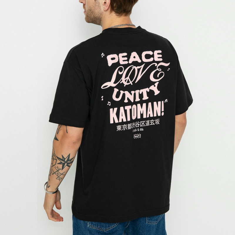 Camiseta Huf Caf Preto