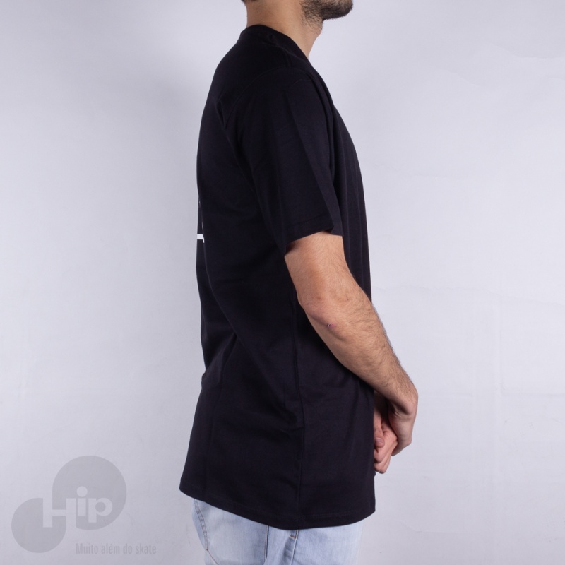 Camiseta Huf Essentials Tt Preta