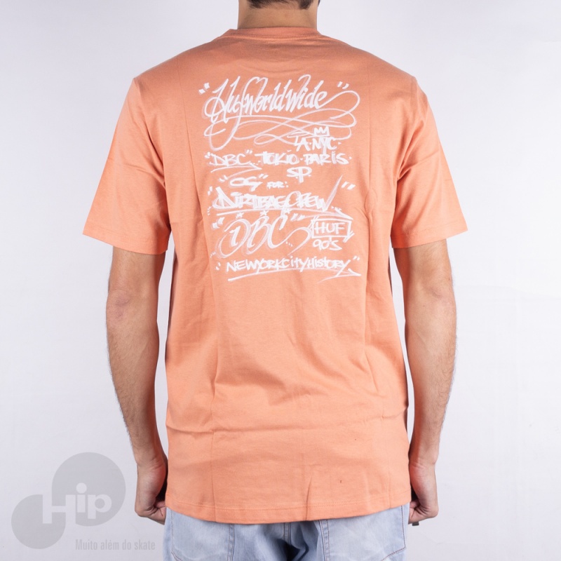 Camiseta Huf Og Harry Laranja