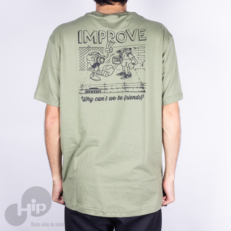 Camiseta Improve Friends Verde