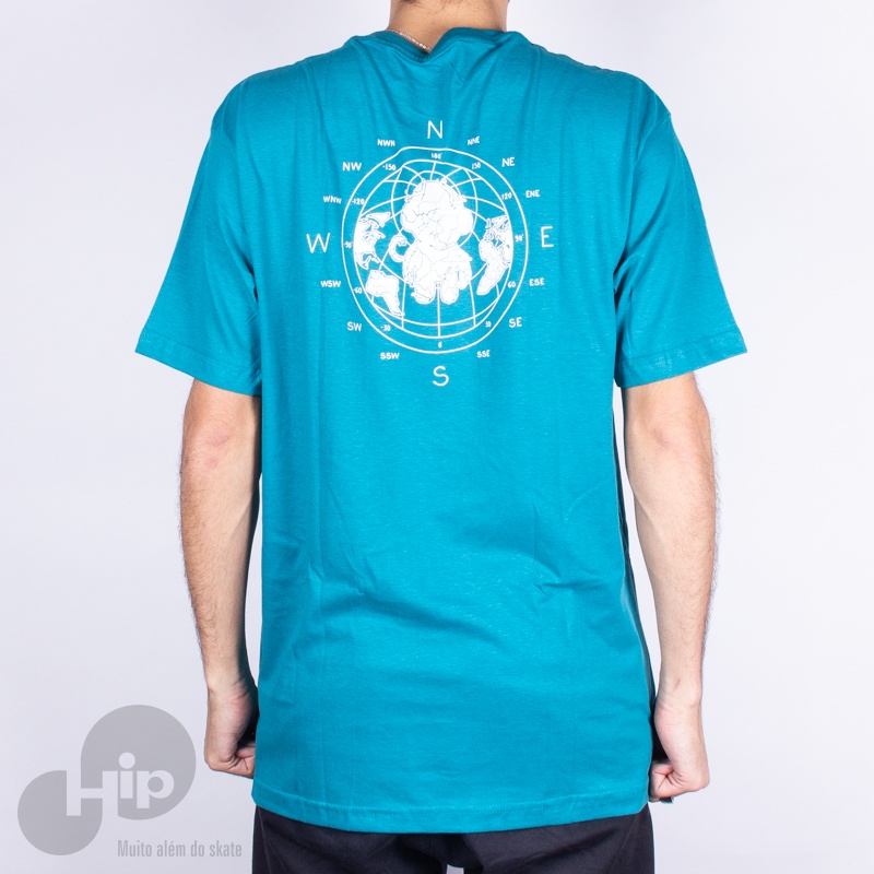 Camiseta Improve Map Azul Claro