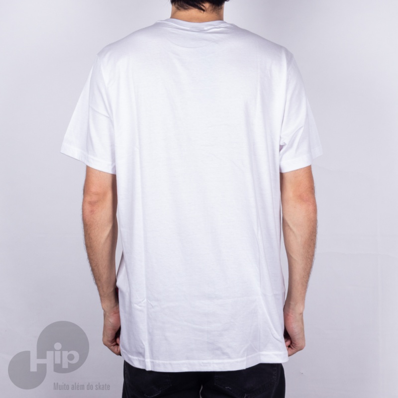 Camiseta Independent Logo 3 Bottom Branca