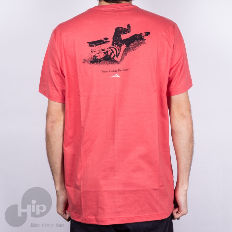 Camiseta Lakai Fun Times Rosa