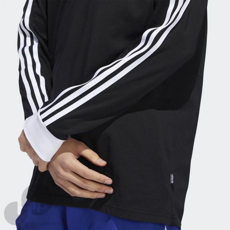 Camiseta Manga Longa Adidas Cali BB Preta