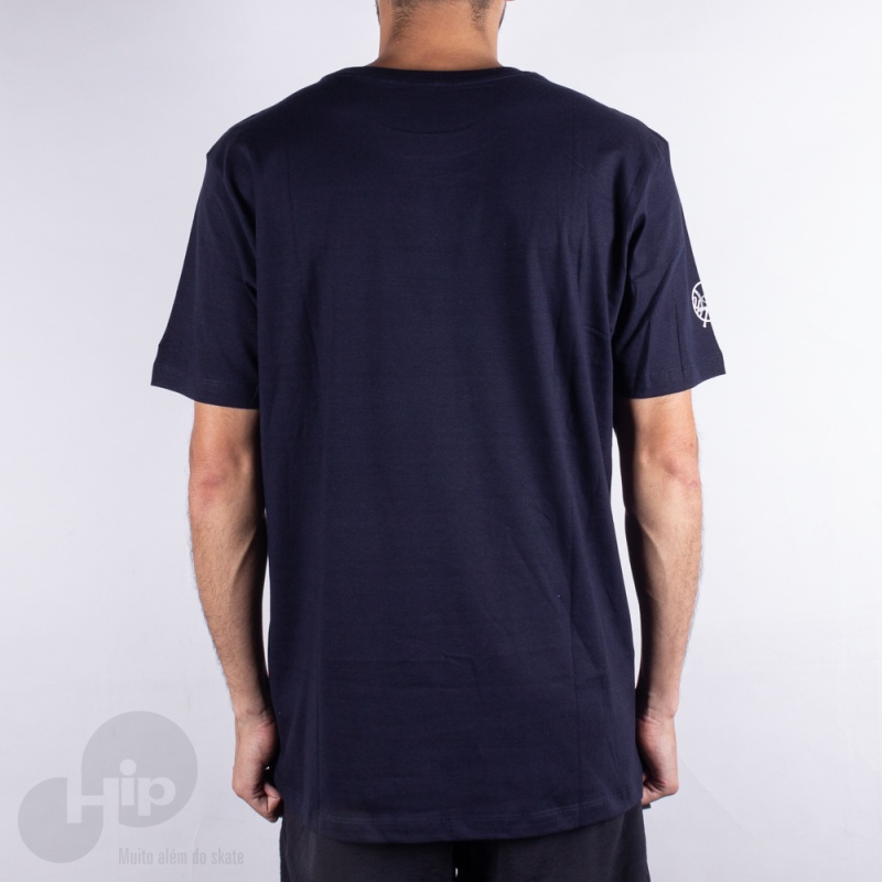 Camiseta New Era Logomania Mix Neyyan Azul Escuro