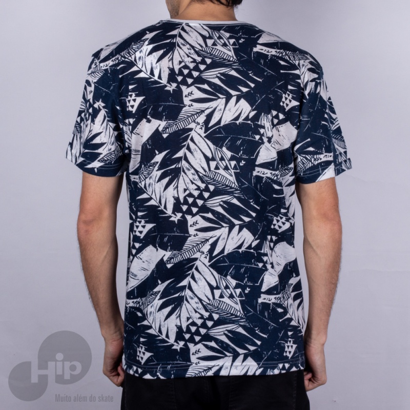 Camiseta Rip Curl Blue Highway Branca