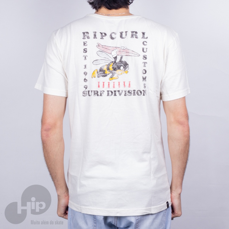 Camiseta Rip Curl Sea Bees Bege