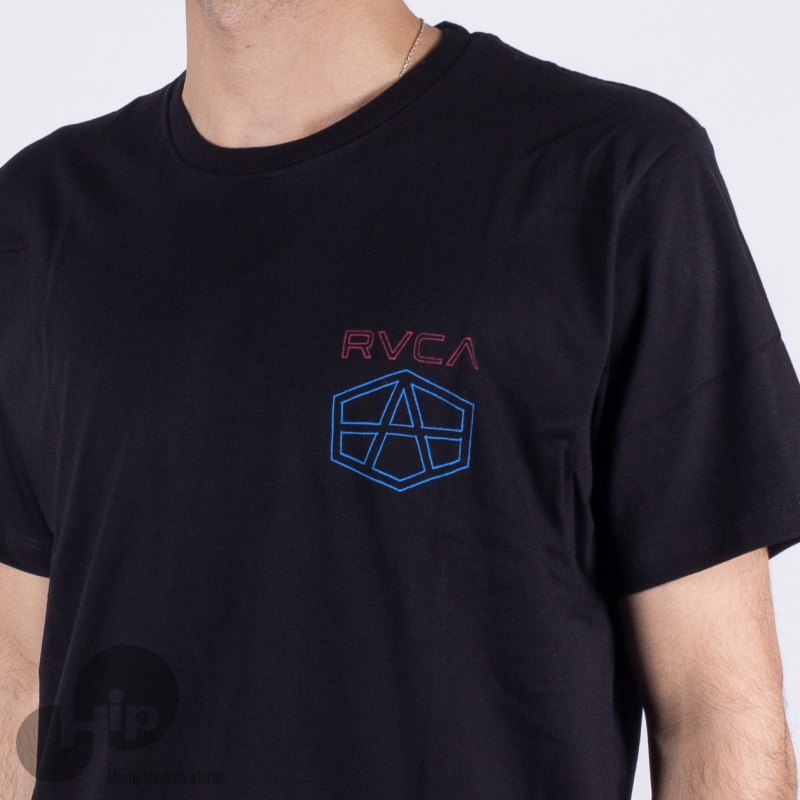 Camiseta Rvca Andrew Reynolds Preta