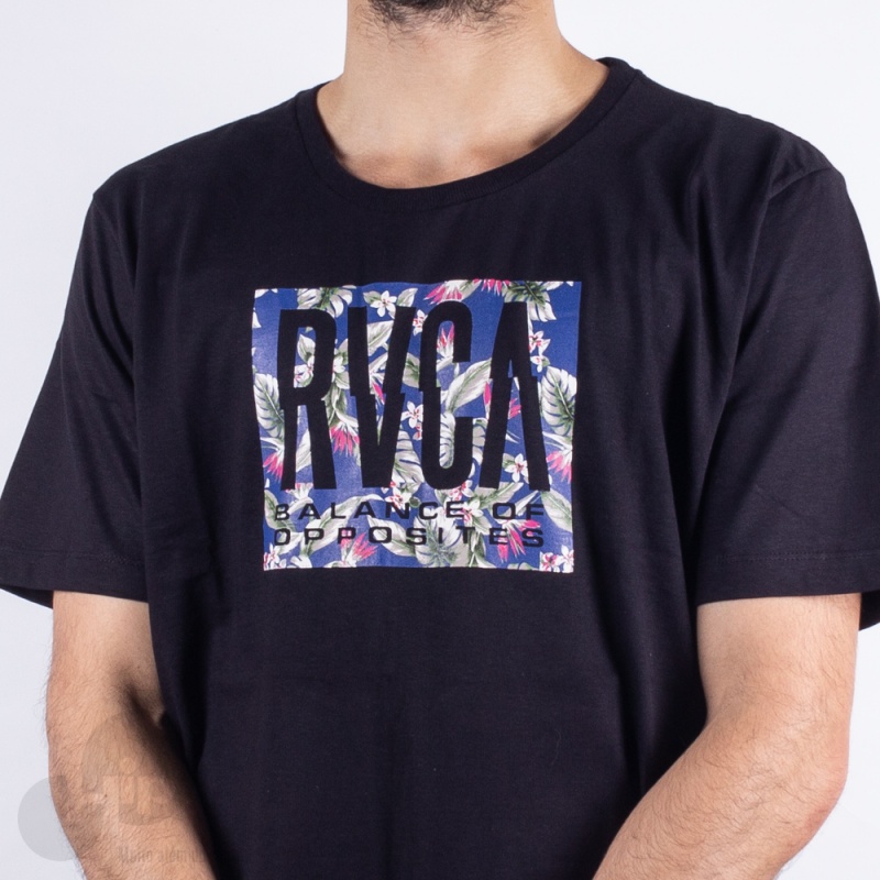 Camiseta Rvca Balance Preta