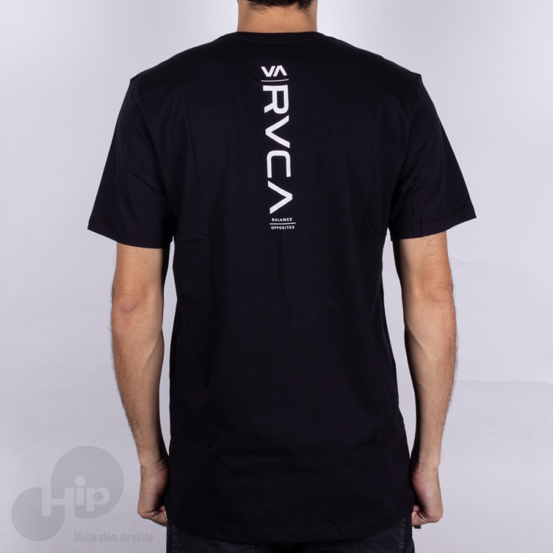 Camiseta Rvca Down The Line Preta