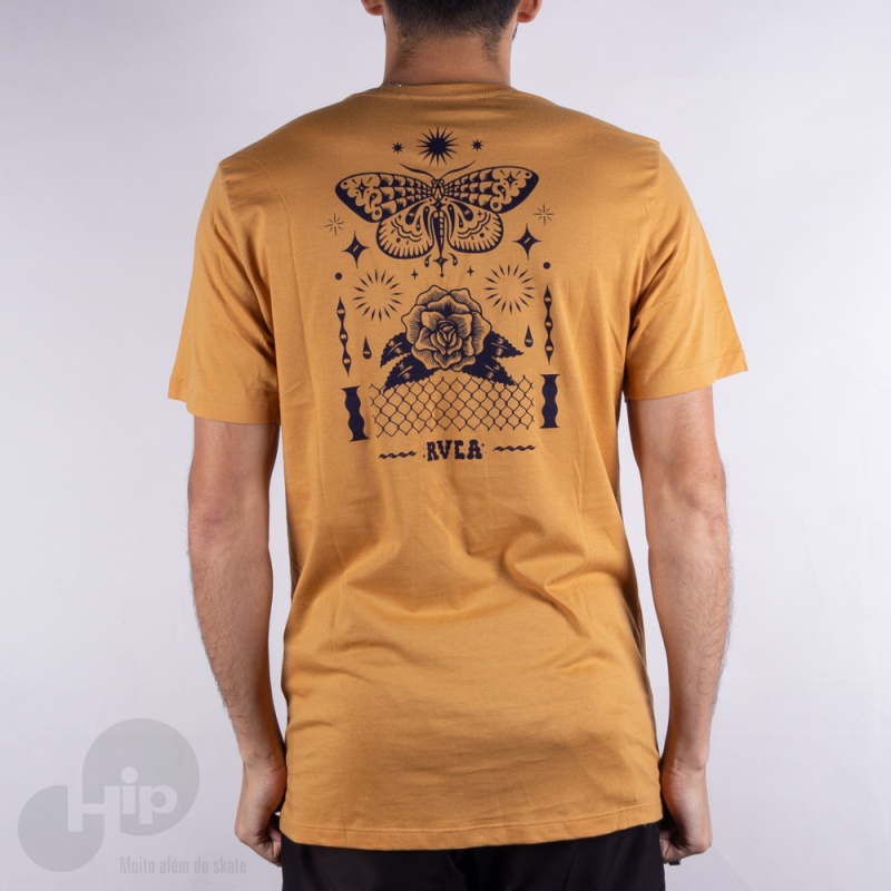 Camiseta Rvca Fauna Amarela