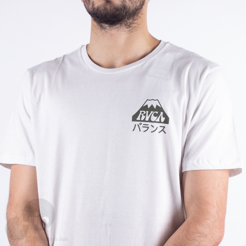 Camiseta Rvca Happy Funtime Branca