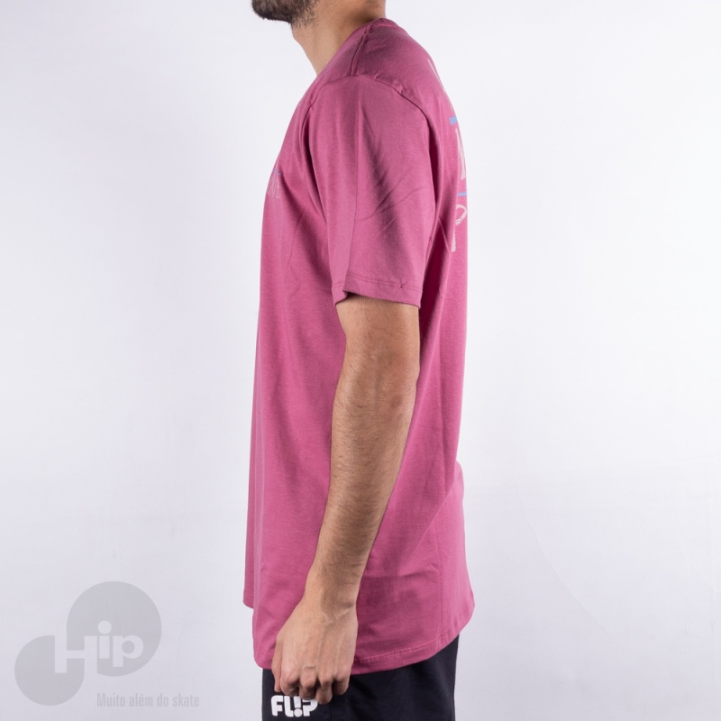 Camiseta Rvca Horton Anp Rosa