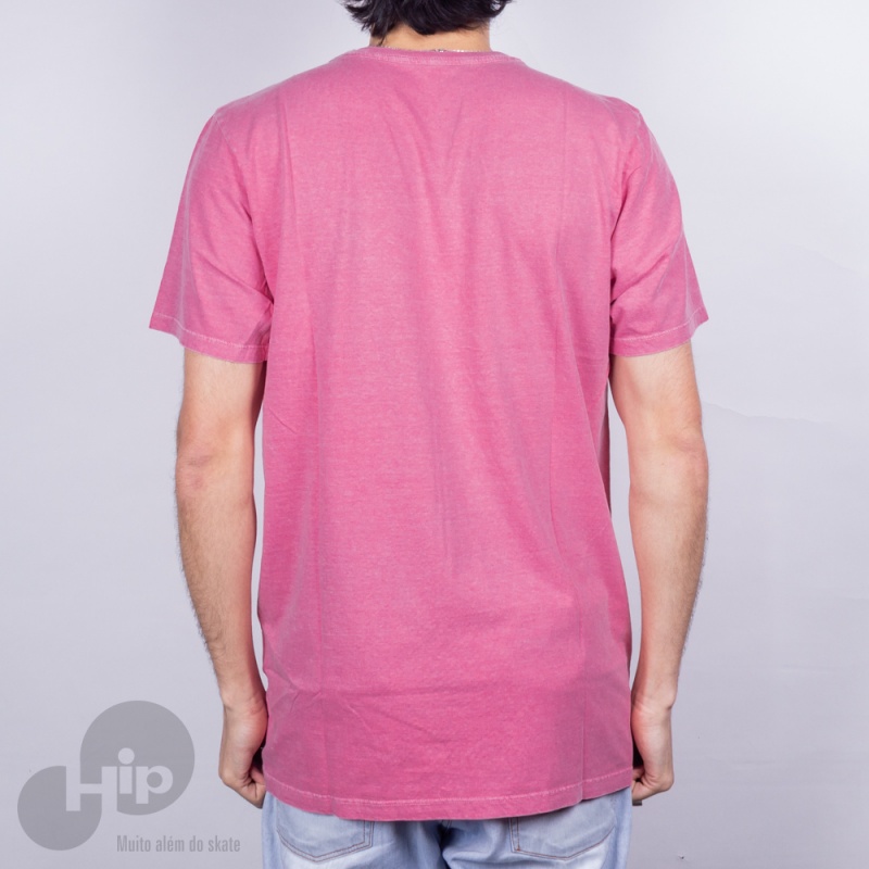 Camiseta Rvca Logo Rosa