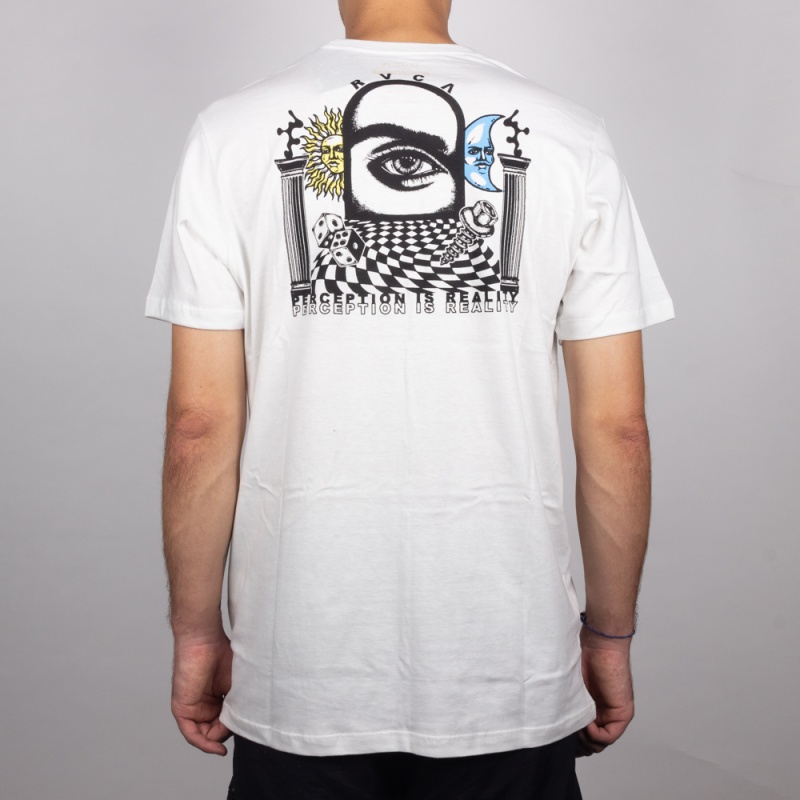 Camiseta Rvca Perception Branco