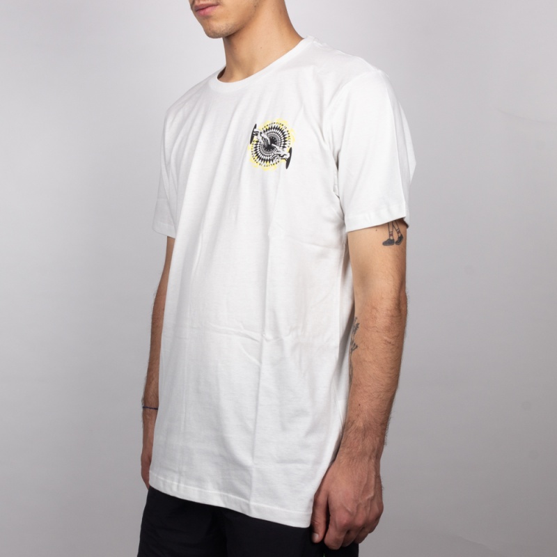 Camiseta Rvca Perception Branco