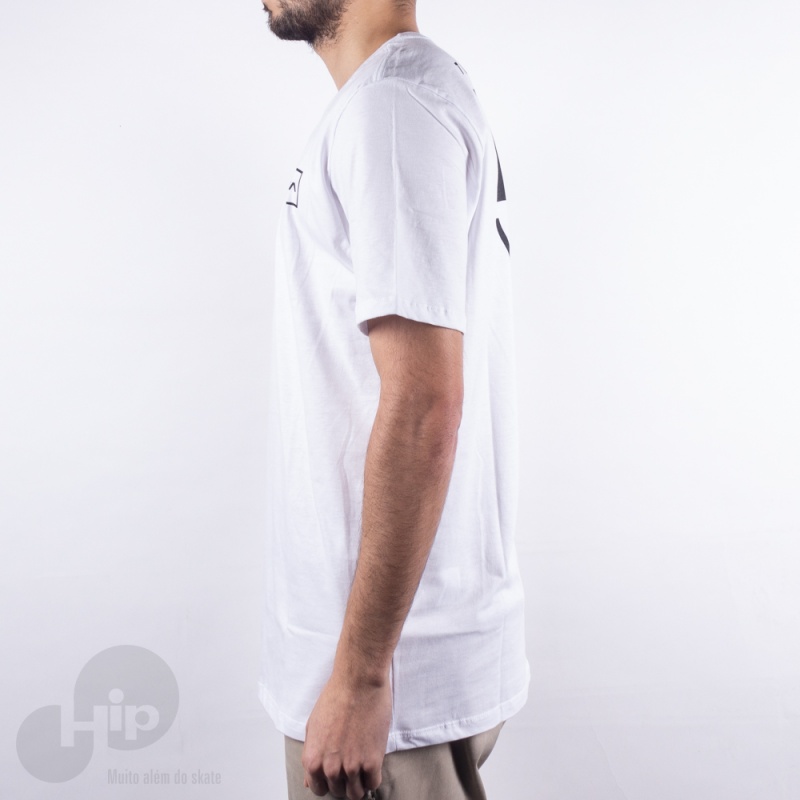 Camiseta Rvca Tokyo Balance Box Branca
