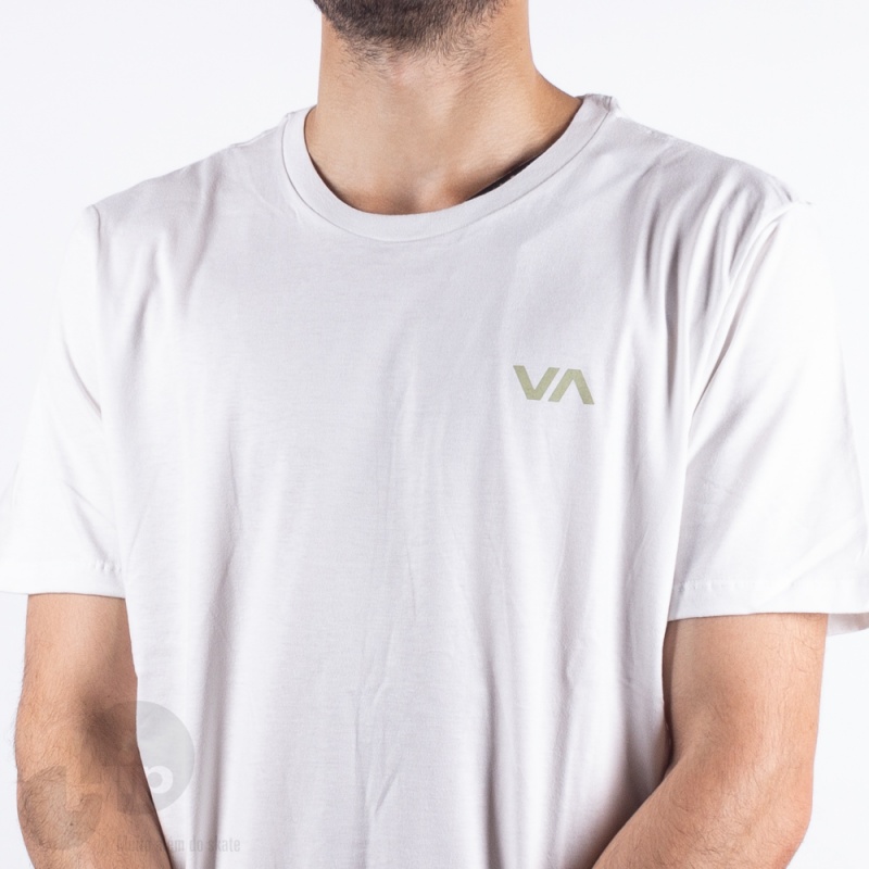 Camiseta Rvca Va Branca