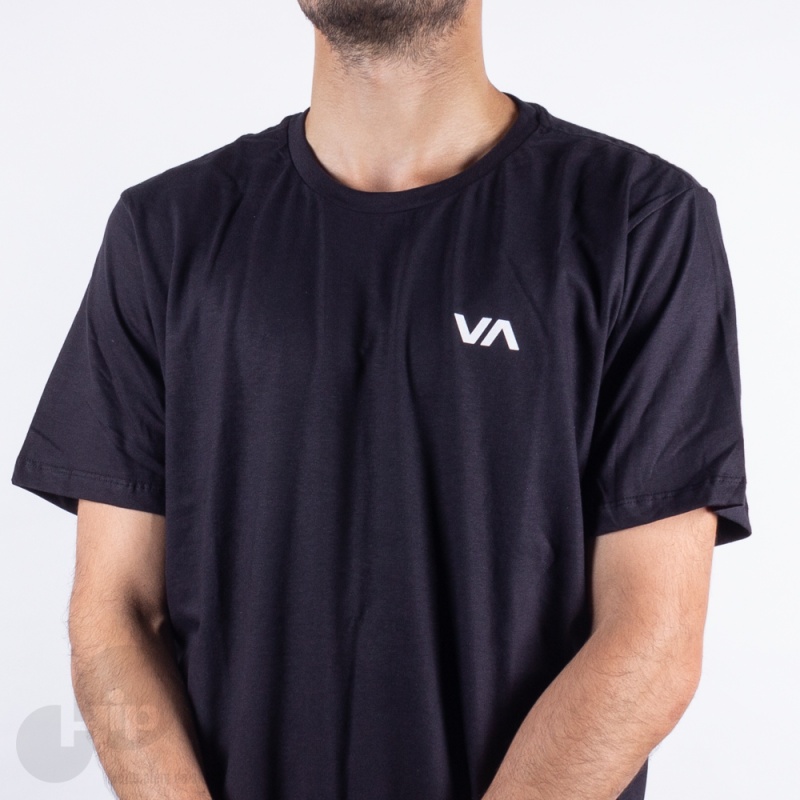 Camiseta Rvca Va Preta