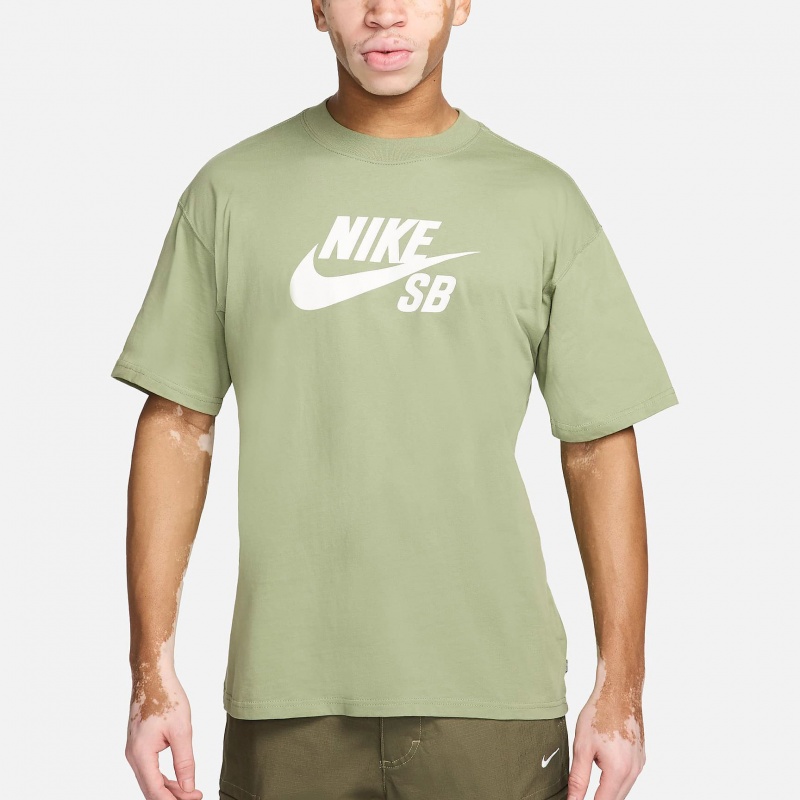 Camiseta Nike Sb Logo Verde