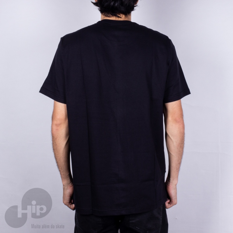 Camiseta Thrasher Logo Bottom Preta