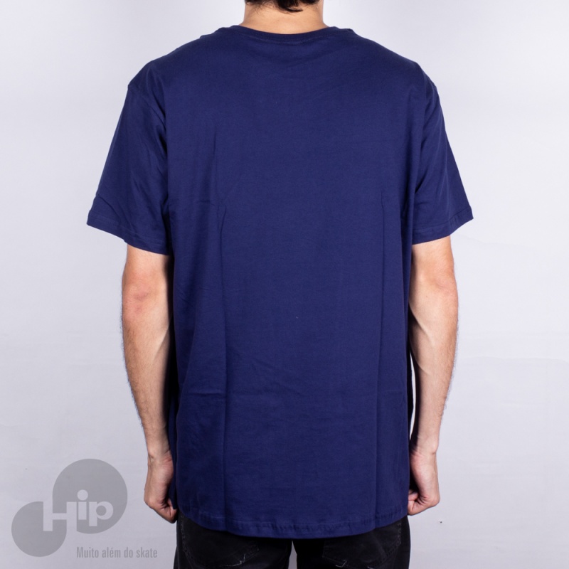 Camiseta Thrasher Purple Flame Azul Escuro